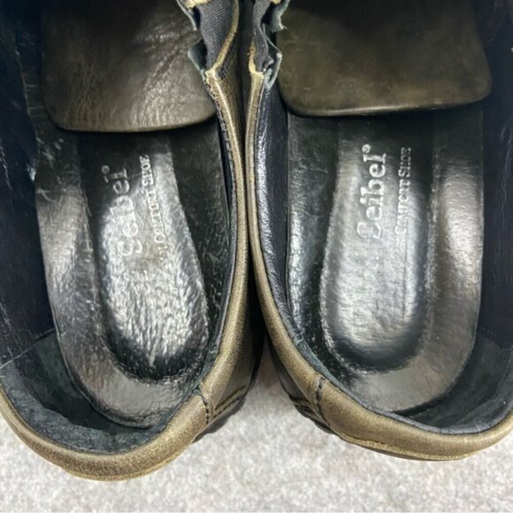 Josef Seibel Daphne Dark Green Leather Loafer Women’s Size 39 or US 8-8.5 - Picture 9 of 11